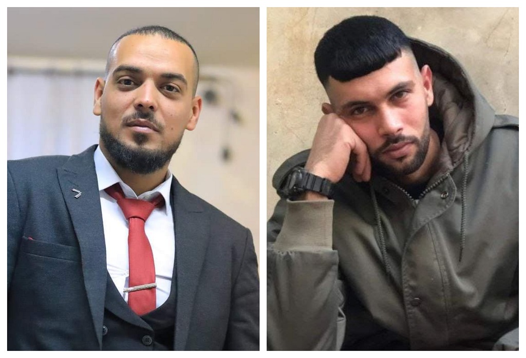 الشهيدان جهاد نغنغية وسليمان ستيتي 